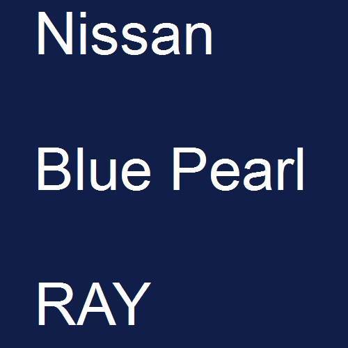 Nissan, Blue Pearl, RAY.